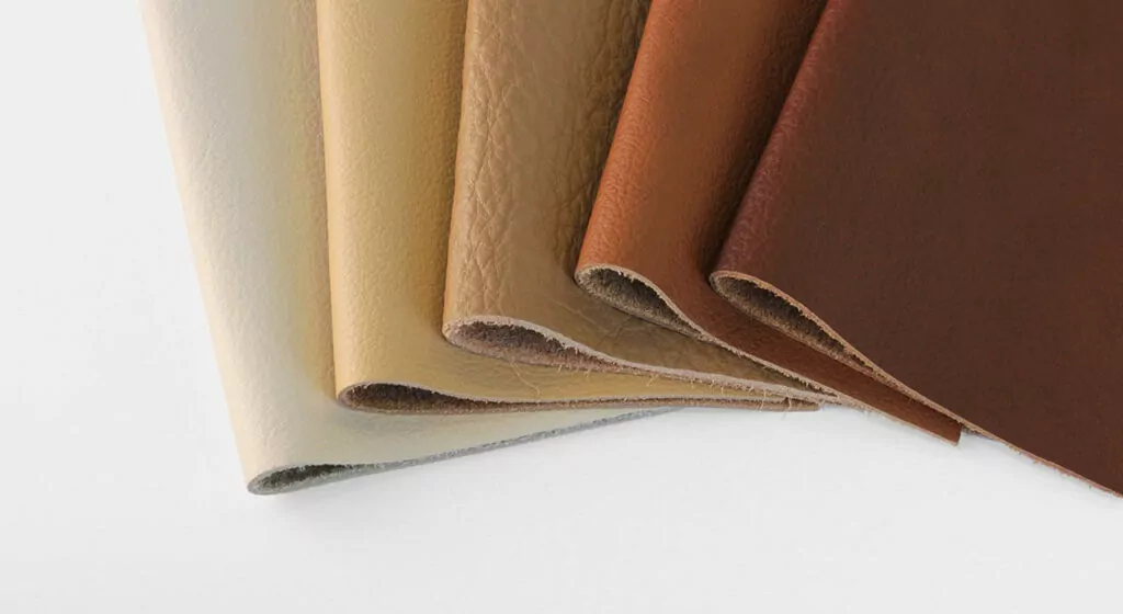 jenis bahan kulit berwarna atau pigmented Leather